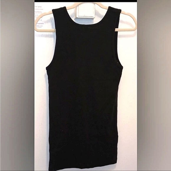 BETSEY JHONSON SLEEVELESS BLACK T-SHIRT - Picture 4 of 4